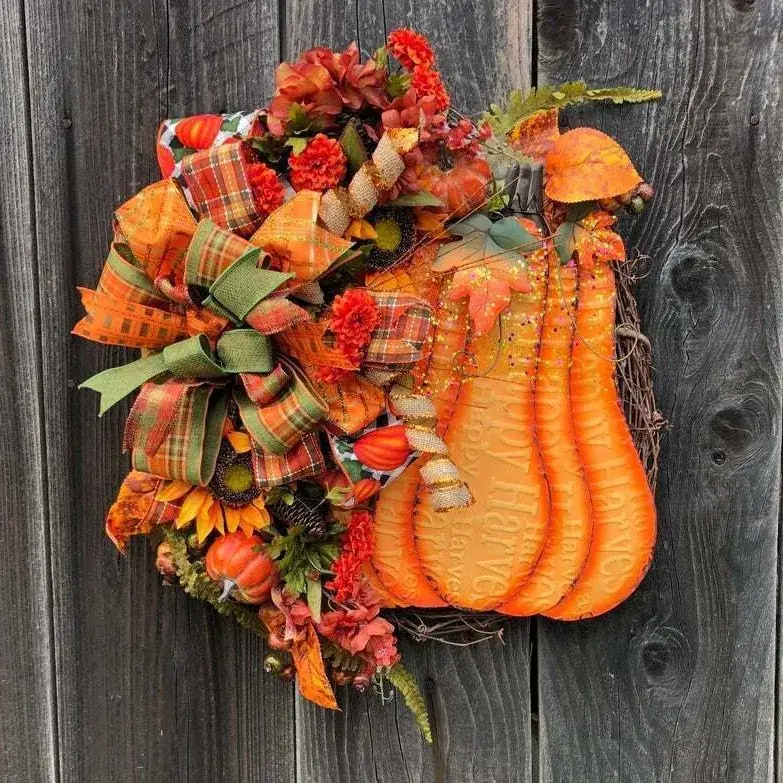 Grinch Ghost Halloween Wreath 2022 Cross-Border Hot Selling Decor