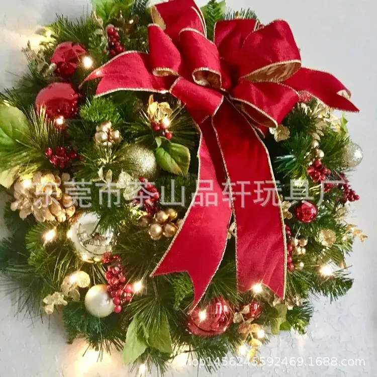 Grinch Ghost Halloween Wreath 2022 Cross-Border Hot Selling Decor