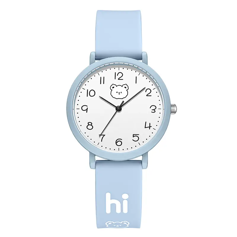 Cute Cartoon Watch for Girls Kids Silicone Band - Image 4