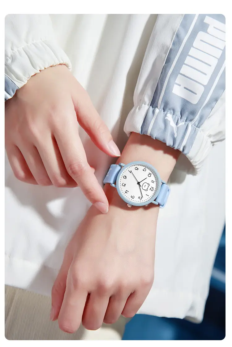 Cute Cartoon Watch for Girls Kids Silicone Band — feature 10