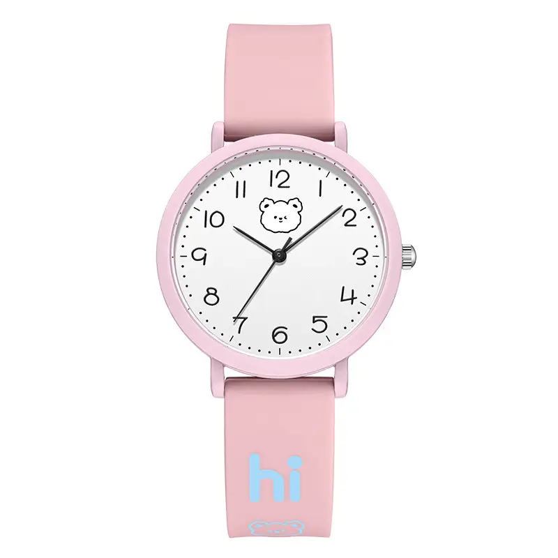 Cute Cartoon Watch for Girls Kids Silicone Band - Image 5