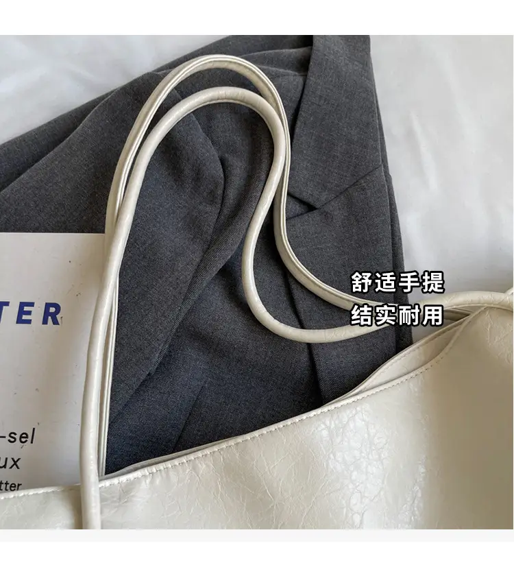 Silver Metallic Large Tote Bag Women 2024 — feature 3