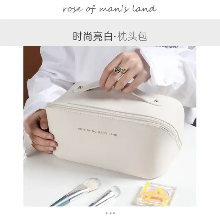 Large Capacity Makeup Bag for Women Travel Wash Cosmetic Storage