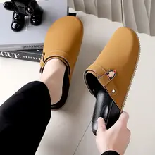 2024 Autumn and Winter New Mao Mao Slippers Women's Outer Wear Soft Bottom Mao Slippers Winter Thick Bottom Increased Non-slip Plush Cotton Slippers — feature 13