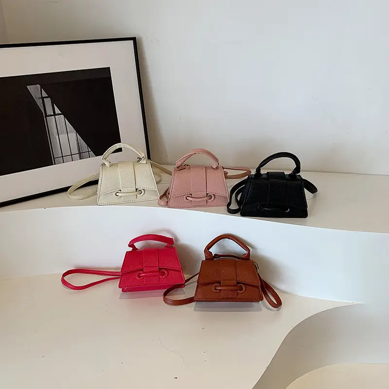 2024 Summer Crossbody Bag Women Beige Square Design - Image 9