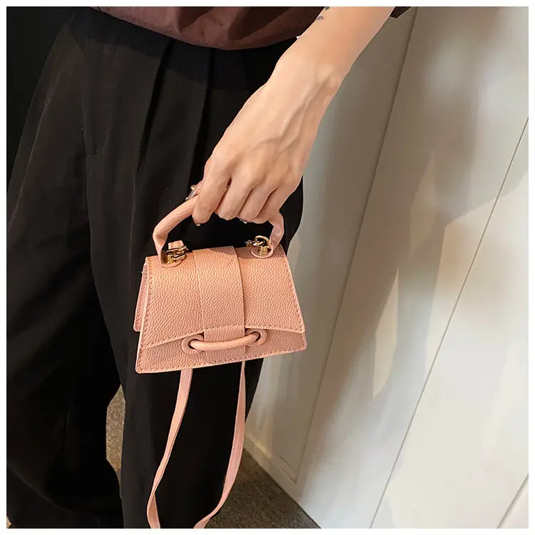2024 Summer Crossbody Bag Women Beige Square Design — feature 10