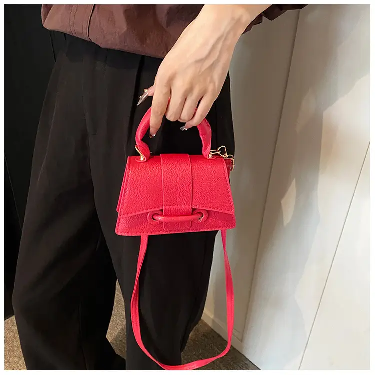 2024 Summer Crossbody Bag Women Beige Square Design — feature 12