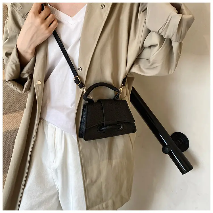 2024 Summer Crossbody Bag Women Beige Square Design — feature 17