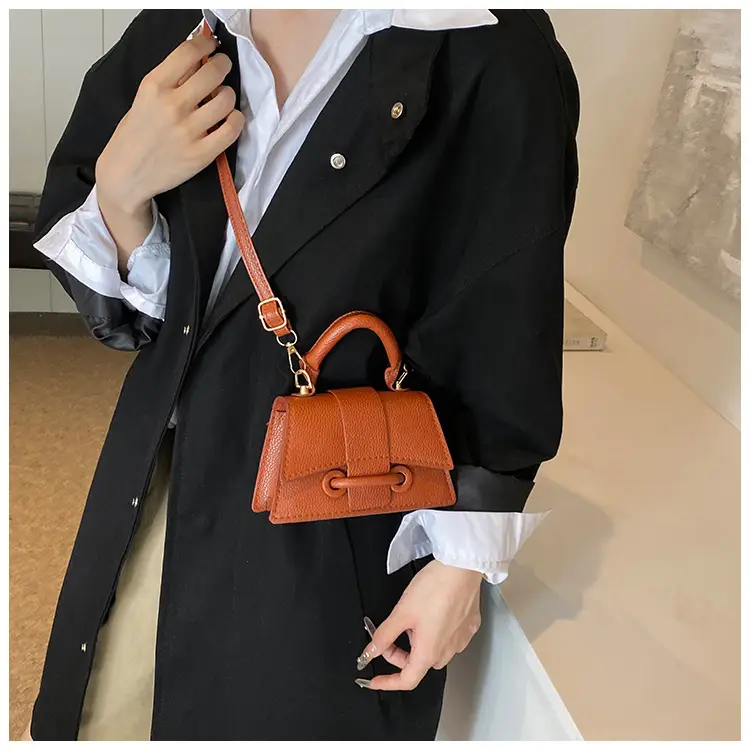 2024 Summer Crossbody Bag Women Beige Square Design — feature 18
