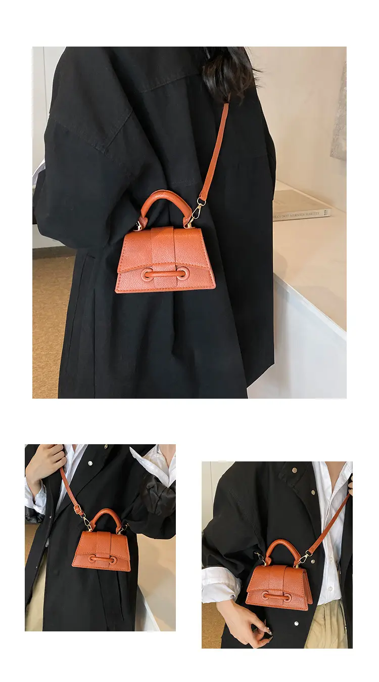 2024 Summer Crossbody Bag Women Beige Square Design — feature 22