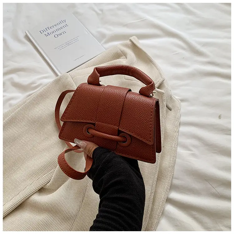 2024 Summer Crossbody Bag Women Beige Square Design — feature 28