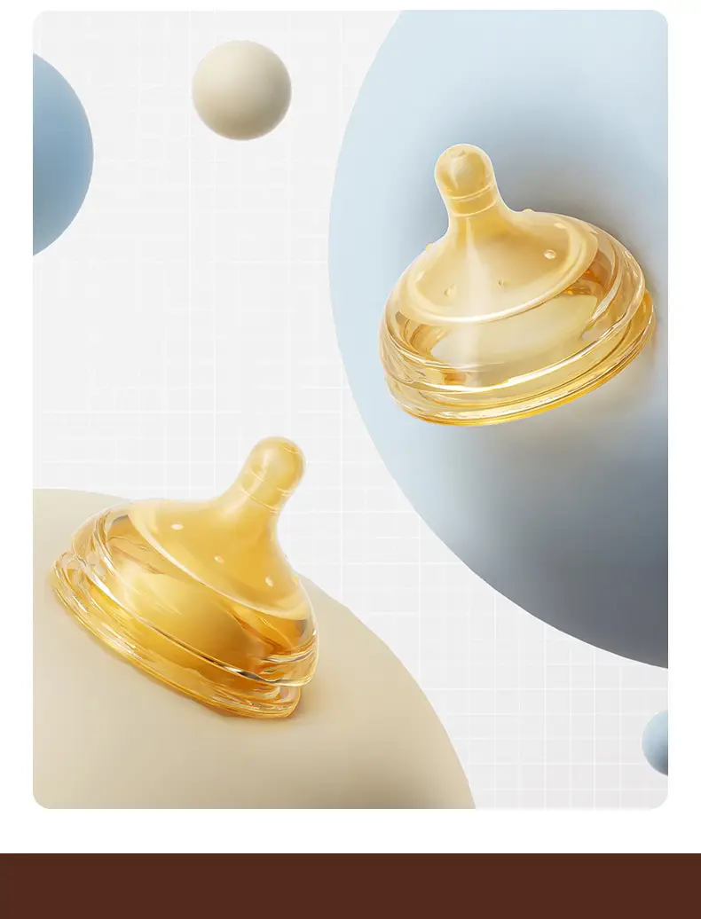 Bottom gas return newborn glass bottle baby wide-caliber anti-flatulence baby bottle newborn 0-3-6 months — feature 10