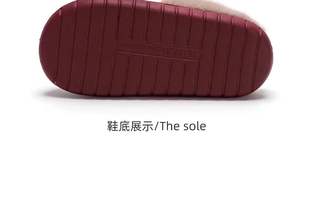 Leather Cotton Slippers for Men, Autumn and Winter 2026 New Style, Indoor Home Couple's Thick-Soled Non-Slip Waterproof Cotton Slippers for Women — feature 21