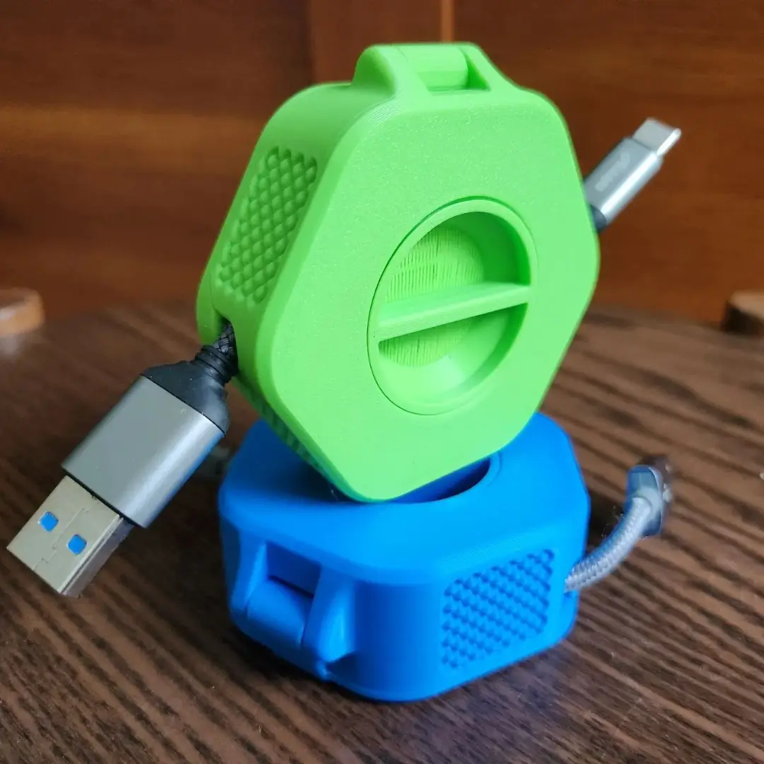 Amazon Explosions Portable Cable Organizer 3D Portable Cable Organizer/Winder