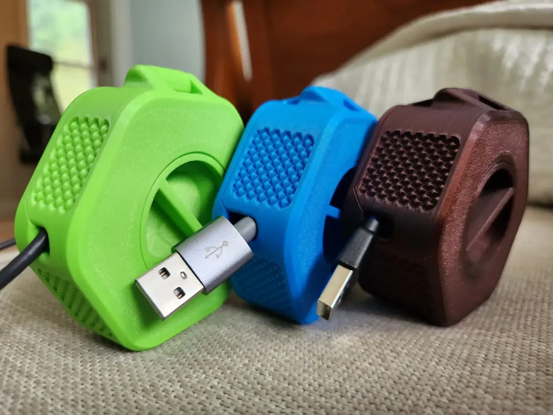 Amazon Explosions Portable Cable Organizer 3D Portable Cable Organizer/Winder — feature 9
