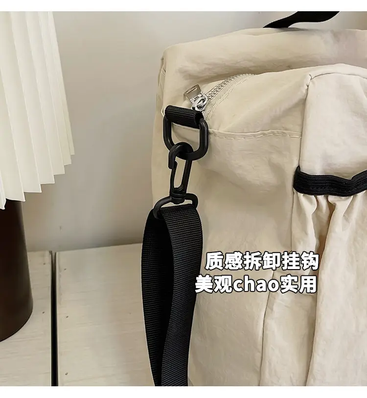 Japanese Style Large Capacity Black Shoulder Bag for Women — feature 8