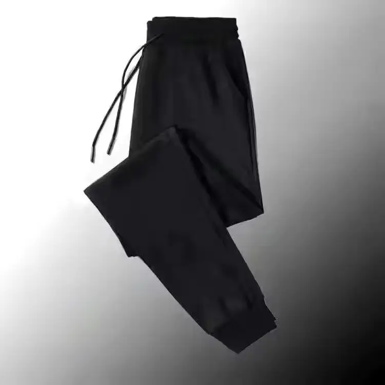 Winter Fleece Pants Men Double Sided Thickened Brown - Image 4