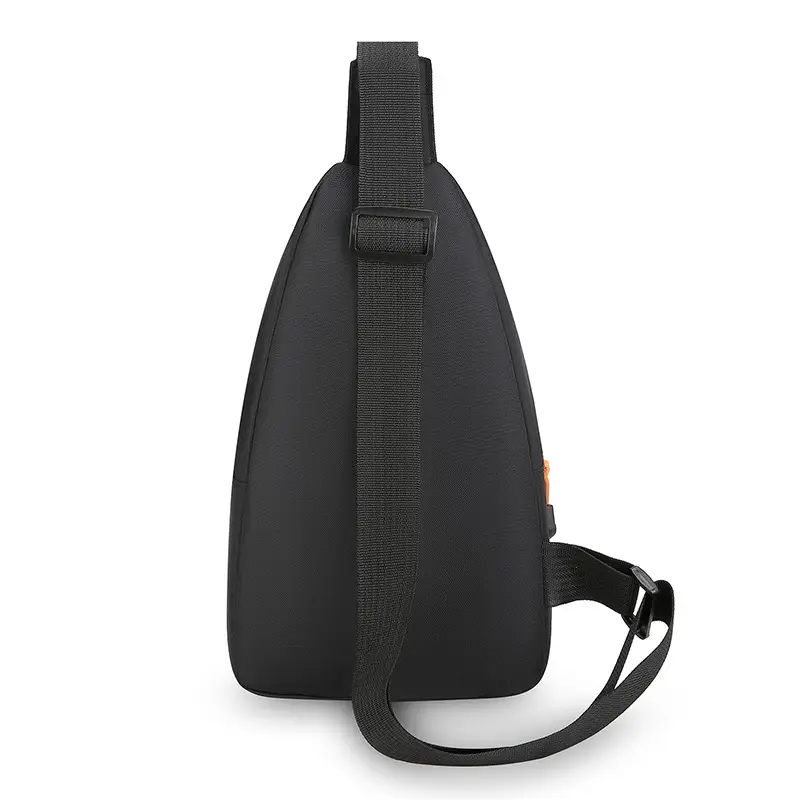 Men's Korean Style Crossbody Bag Teal Black - Image 7