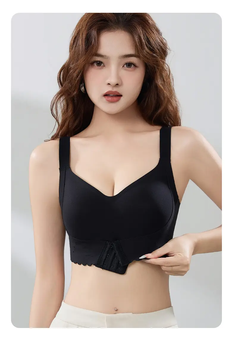Women's Rimless Push-Up Anti-Sagging Bra — feature 26