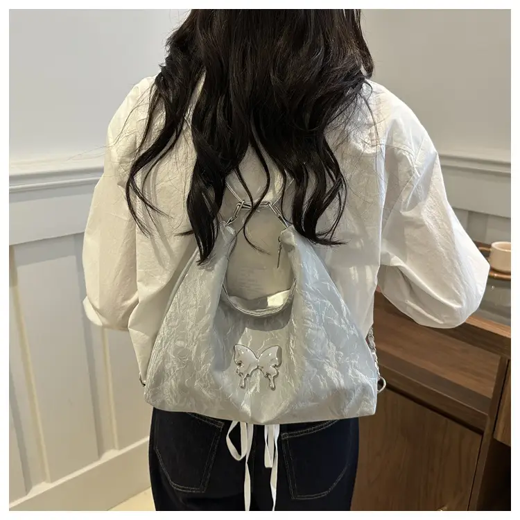 2024 Korean Style Shoulder Crossbody Bag White — feature 13