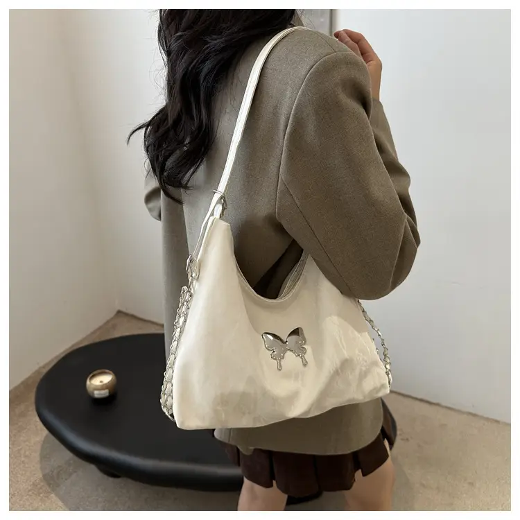 2024 Korean Style Shoulder Crossbody Bag White — feature 8