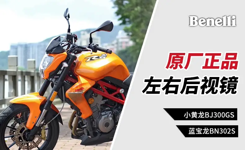 Benelli Rearview Mirror for Blue Baolong Small Huanglong BJ300GS — feature 1