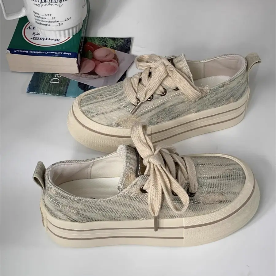 Women's Red Breathable Flat Sneakers 2025 - Image 6
