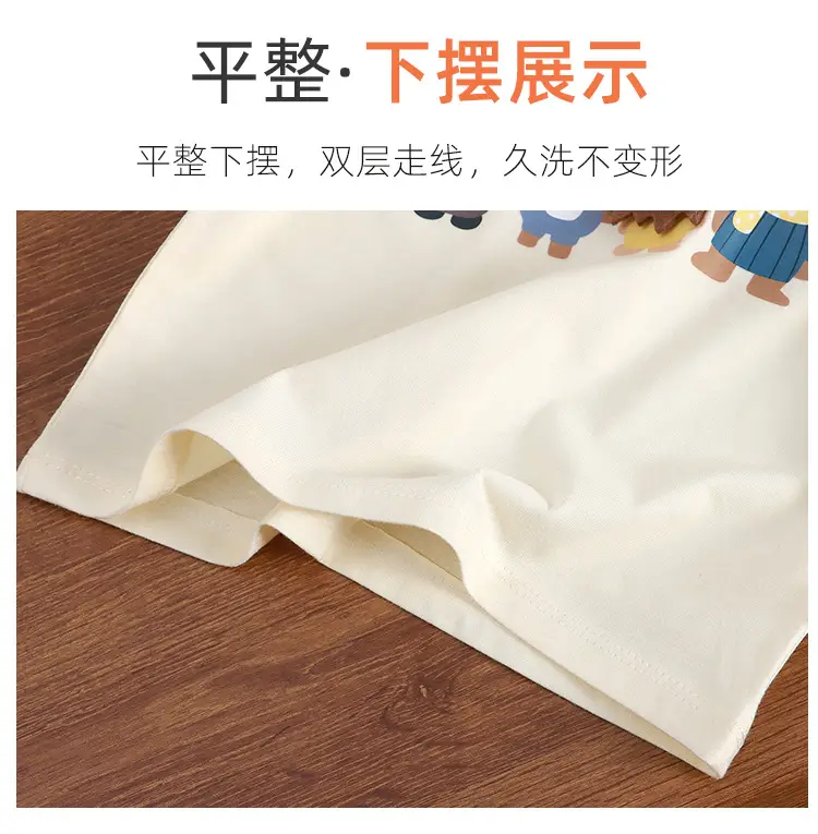 New Cartoon Three-Dimensional Doll T-shirt for Kids — feature 7
