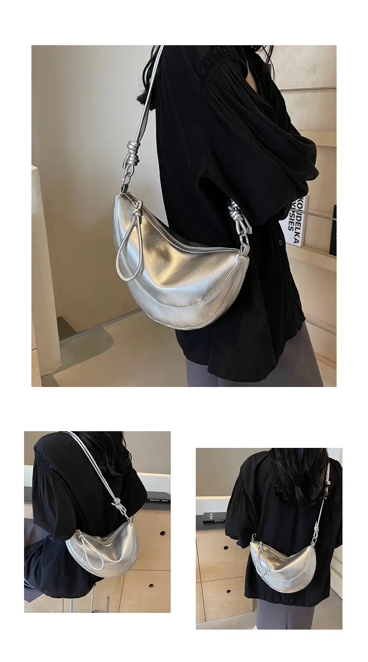 Women's Red Crossbody Bag with Adjustable Strap — feature 9