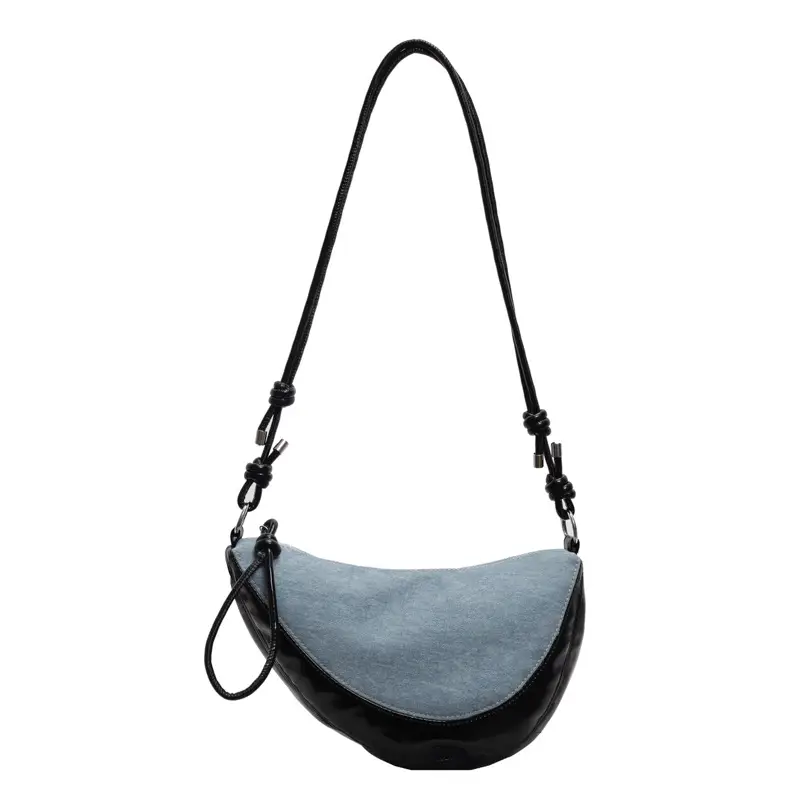 Women's Red Crossbody Bag with Adjustable Strap - Image 3