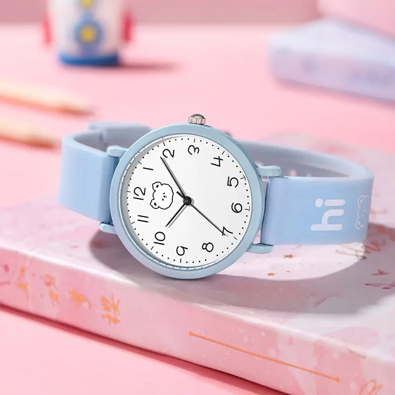 Cute Cartoon Watch for Girls Kids Silicone Band - Image 7