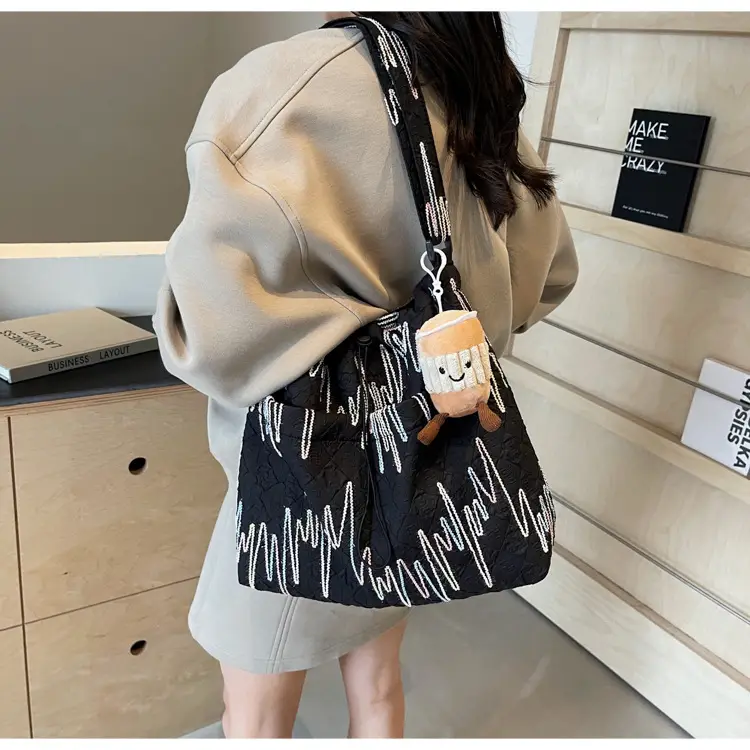 Casual Pink Embroidered Crossbody Bag for Women — feature 26