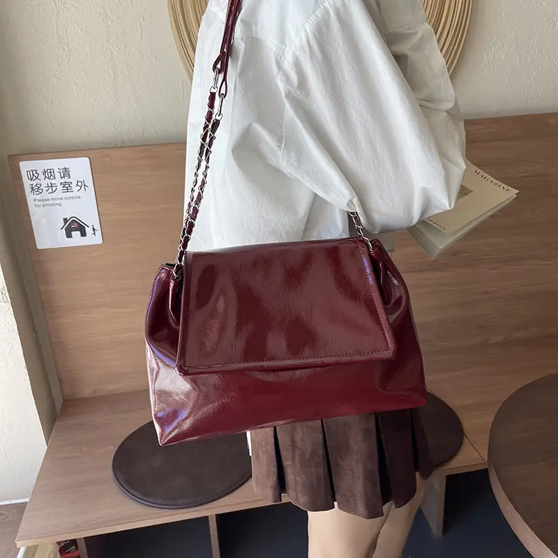 Silver High-End Crossbody Bag 2025 Women