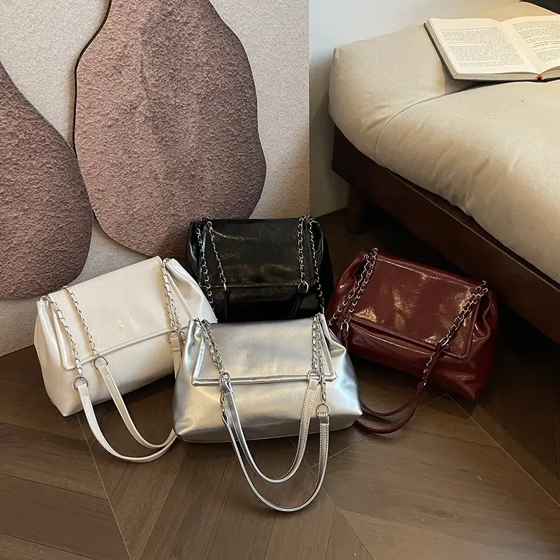 Silver High-End Crossbody Bag 2025 Women