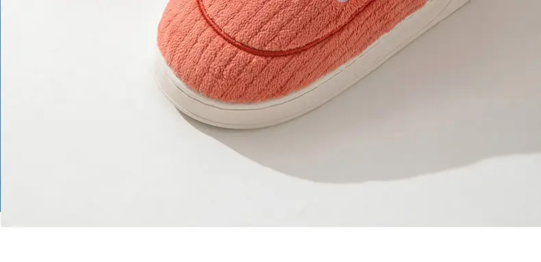 Cotton Slippers Men's Winter Indoor Home Non-slip Fluffy Slippers Thick Bottom with Fluffy Warm Cotton Slippers Men's Outer Wear — feature 22
