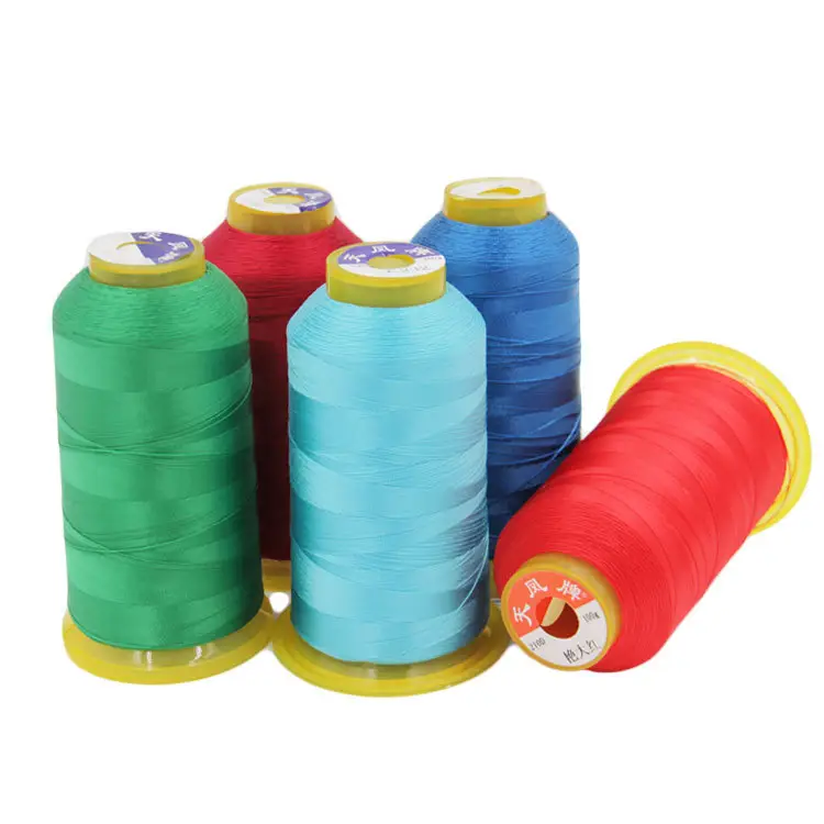 210d polyester yarn light sewing machine special high strength thread 3 strands clothing leather luggage thick thread mercerized sewing thread — feature 8