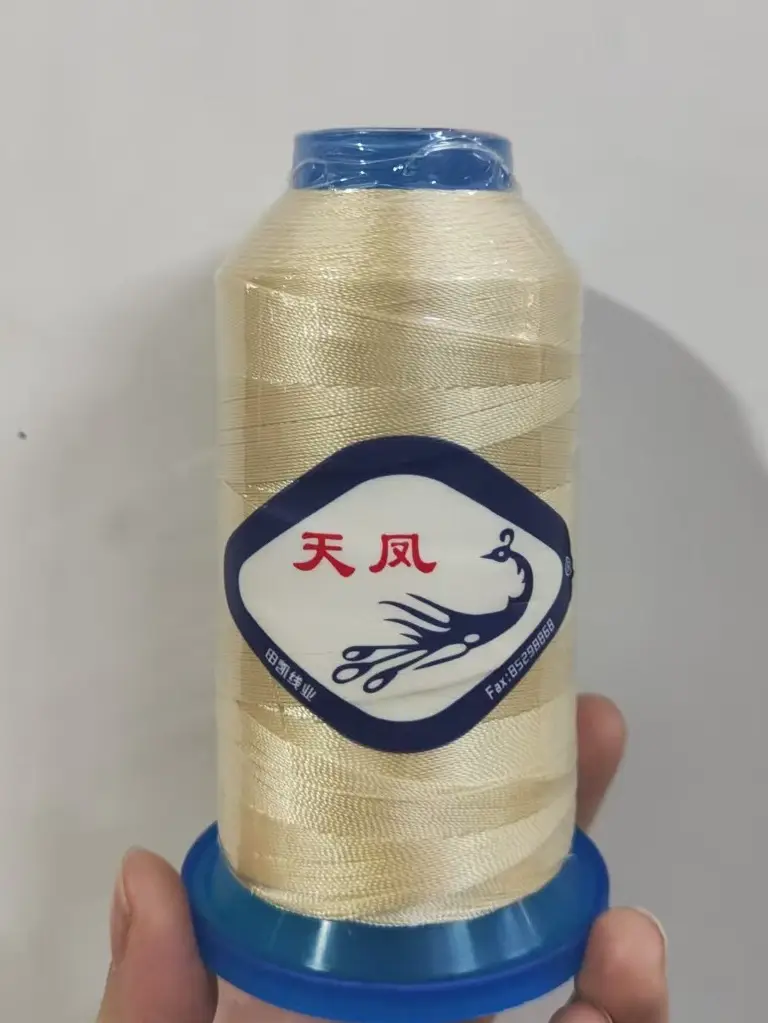 210d polyester yarn light sewing machine special high strength thread 3 strands clothing leather luggage thick thread mercerized sewing thread