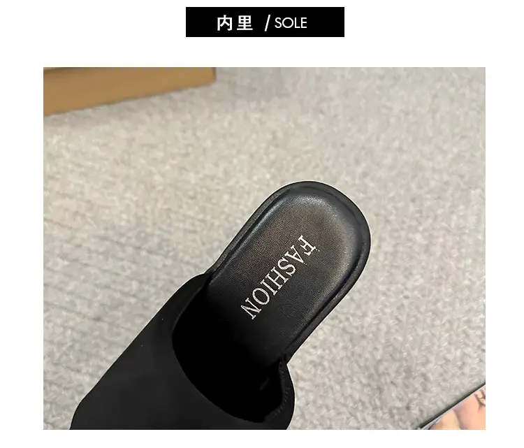 Thick-Soled Slippers for Women's Summer Outer Wear Wholesale New Internet Celebrity Super Hot Sandals Women's High-Heeled Beach Sandals Slippers — feature 4