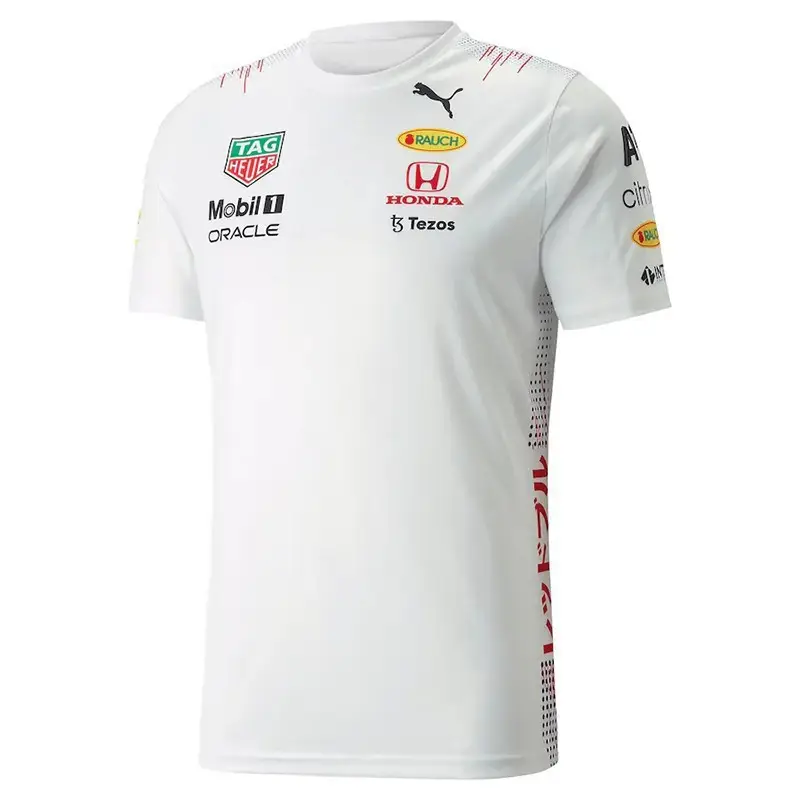 23 F1 Racing Suit Aston Martin Mercedes-Benz Red Bull Racing Short Sleeve Crewneck T-shirt Men's Hair