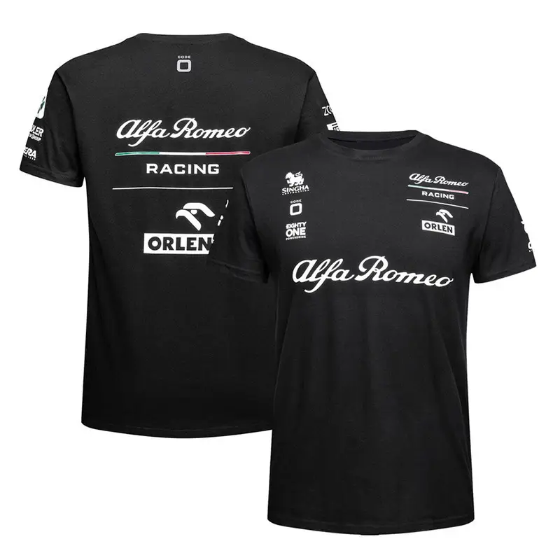 23 F1 Racing Suit Aston Martin Mercedes-Benz Red Bull Racing Short Sleeve Crewneck T-shirt Men's Hair