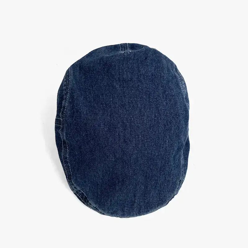 Women Denim Forward Hat Small Big Head Wai Duck Tongue Hat - Image 8