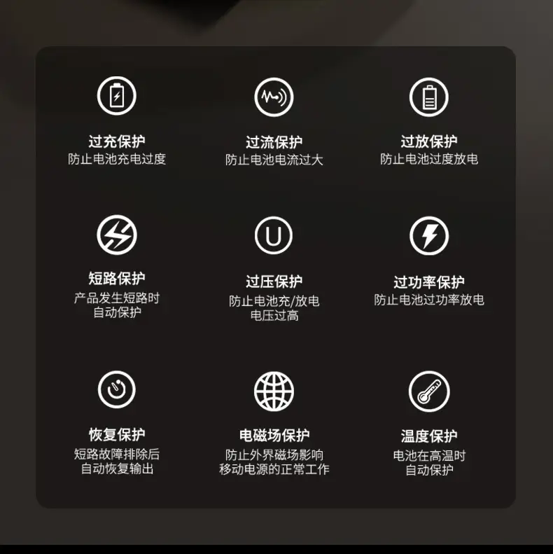 Card-type ultra-thin magsafe fast charging mobile power wireless magnetic charging treasure aluminum alloy compact and portable — feature 10