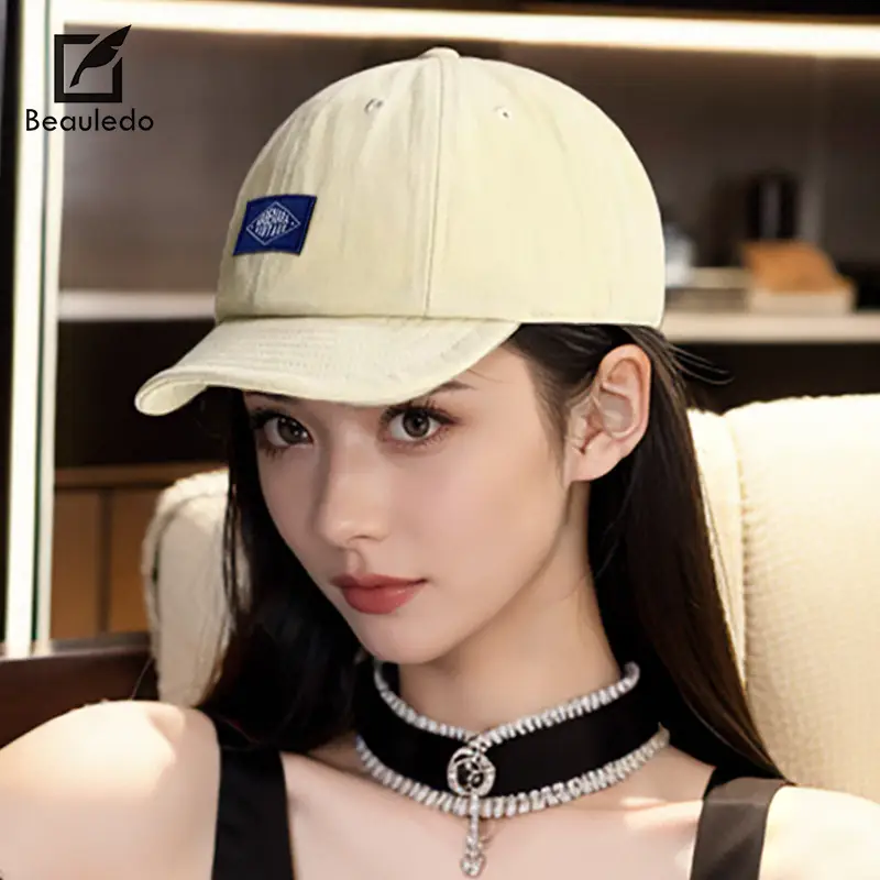 Black Korean Baseball Cap for Women Men - Image 6