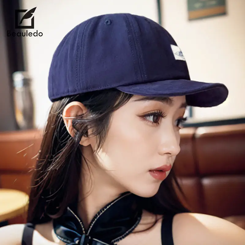 Black Korean Baseball Cap for Women Men - Image 9