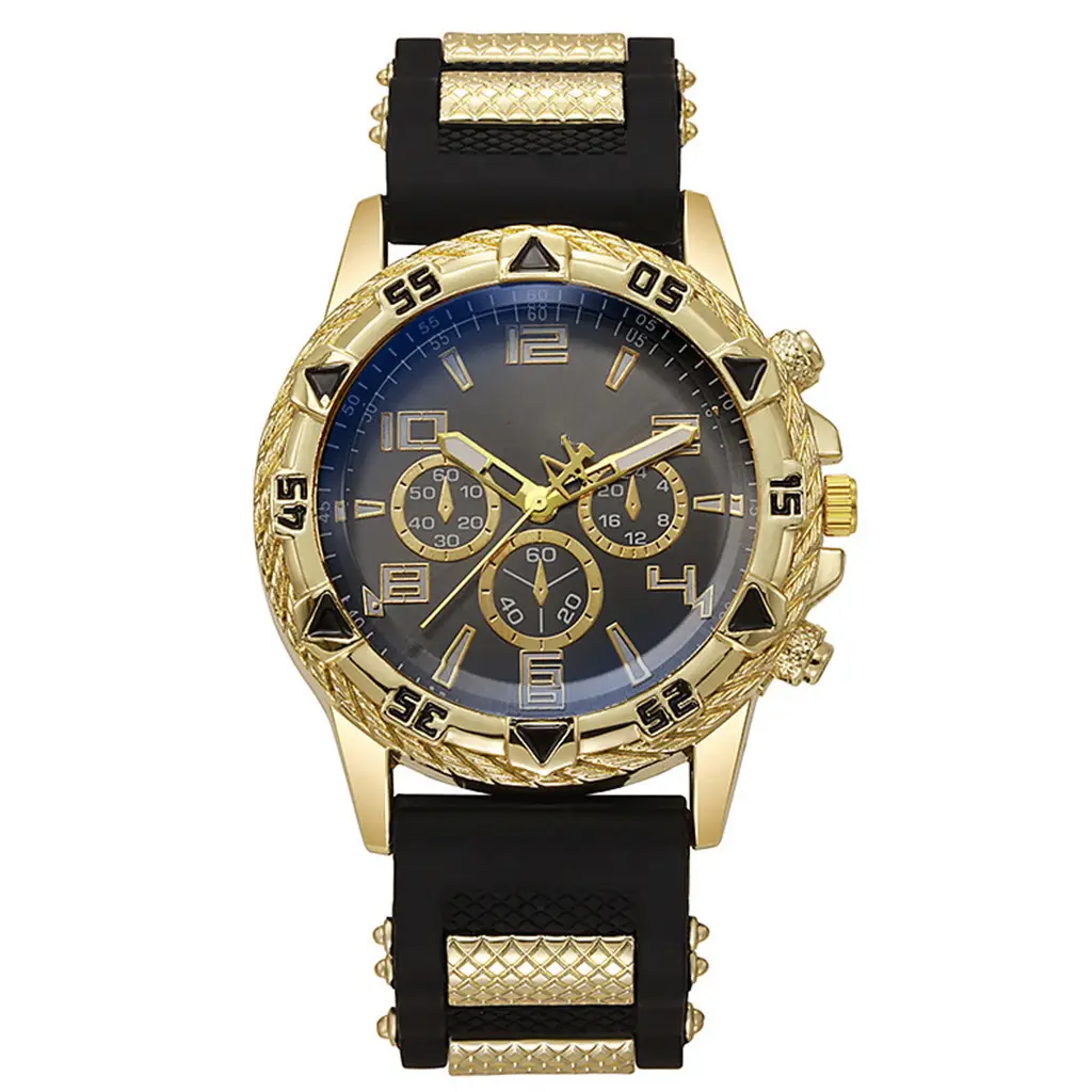 Men's Luxury Quartz Watch with Advanced Sense & Silicone Band - Image 13