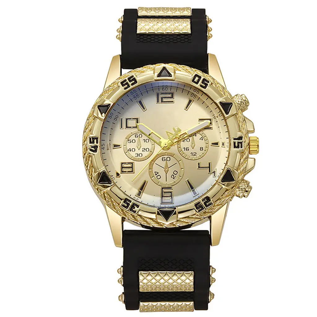 Men's Luxury Quartz Watch with Advanced Sense & Silicone Band - Image 15