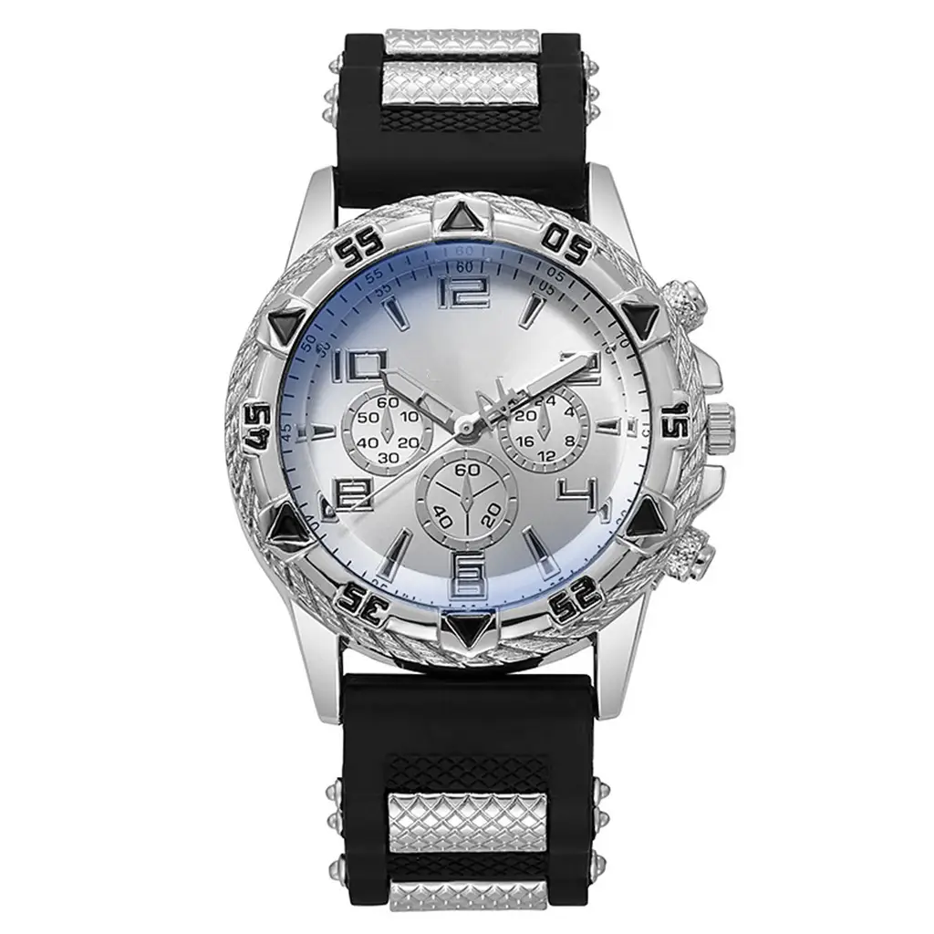 Men's Luxury Quartz Watch with Advanced Sense & Silicone Band - Image 16