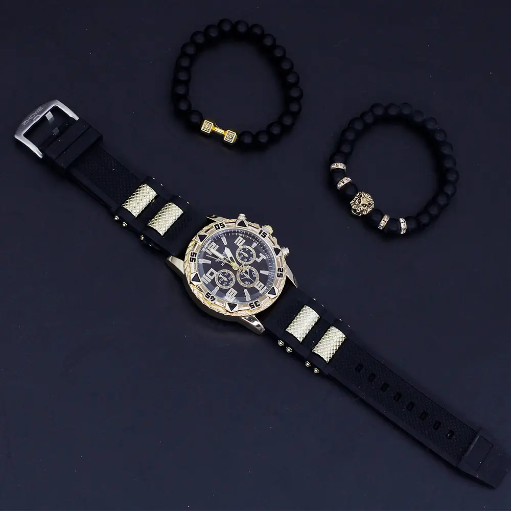 Men's Luxury Quartz Watch with Advanced Sense & Silicone Band - Image 5