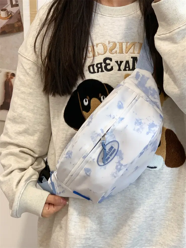 Women's Korean Style Chest Bag with Panda Print — feature 17