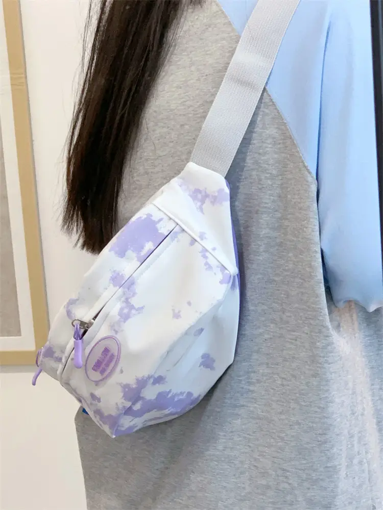 Women's Korean Style Chest Bag with Panda Print — feature 30